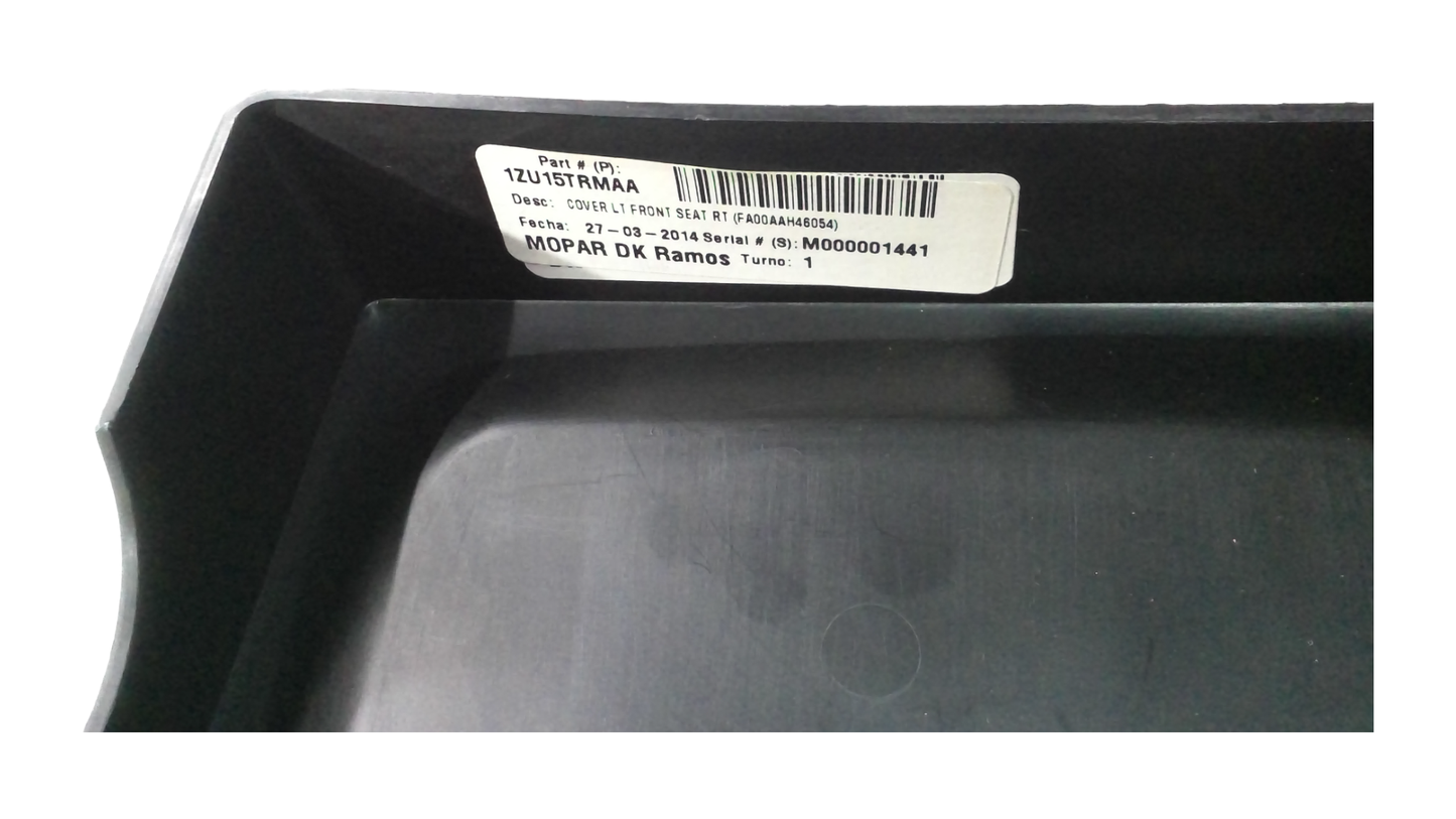 New Fits Chrysler Shield-Front Seat - Part # 1ZU15JXWAA