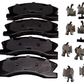 New Fits Chrysler Front Disc Brake - Part # 2AMV1183AB