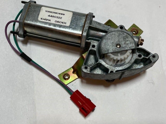 New Fits Chrysler Motor-Front Door Electrode Window Regulator-Lt - Part # 4480824