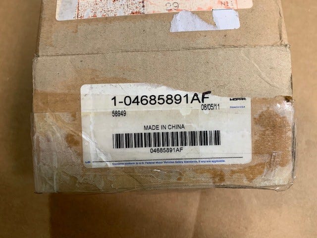 New 2004-2005 Fits Chrysler Pacifica Bezel-Gear Shift Indicator - Part # 4685891AF