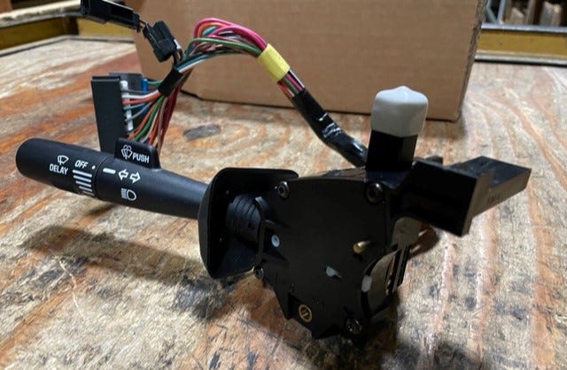New 1998-2000 Fits Chrysler Ram Van, Ram Wagon Switch-Multifunction - Part # 5010205AA