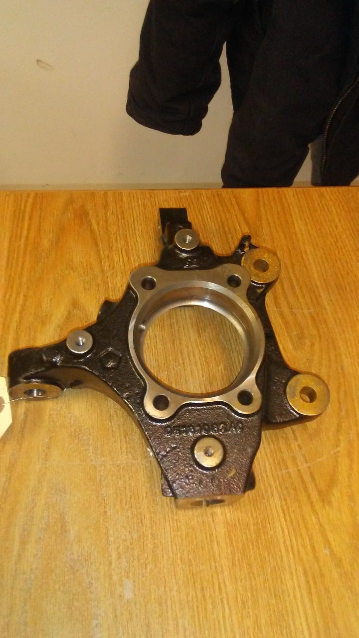 New Fits Chrysler Front Steering Knuckle - Part # 5181080AC