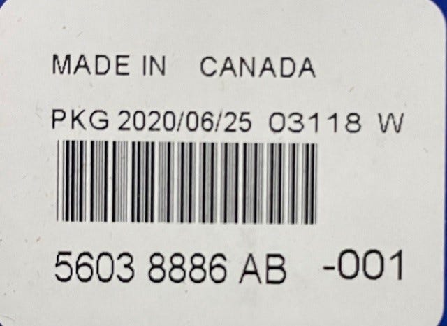 New 2009-2010 Fits Chrysler Grand Caravan, Town & Country Sensor-Blind Spot Detection - Part # 56038886AB