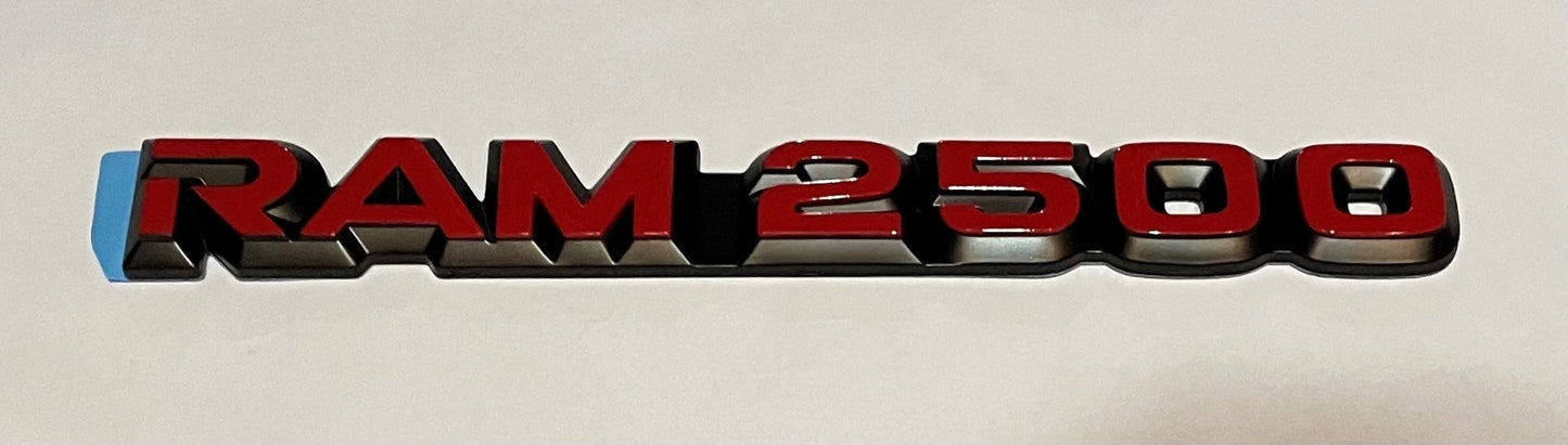 New 1997-1998 Fits Chrysler Ram 2500 Nameplate-Ram 2500 - Part # 5EN62PR4AB