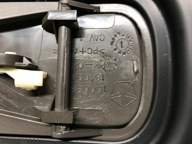 New 2002-2004 Fits Chrysler Dakota Cover-Steering Column Opening - Part # 5GM83WL8AD