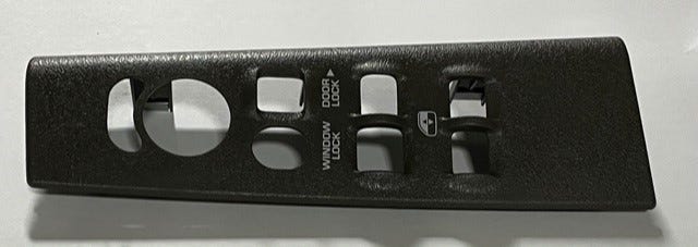 New 2001-2003 Fits Chrysler Durango Bezel-Power Window/Door Lock Swit - Part # 5GU33WL8AA