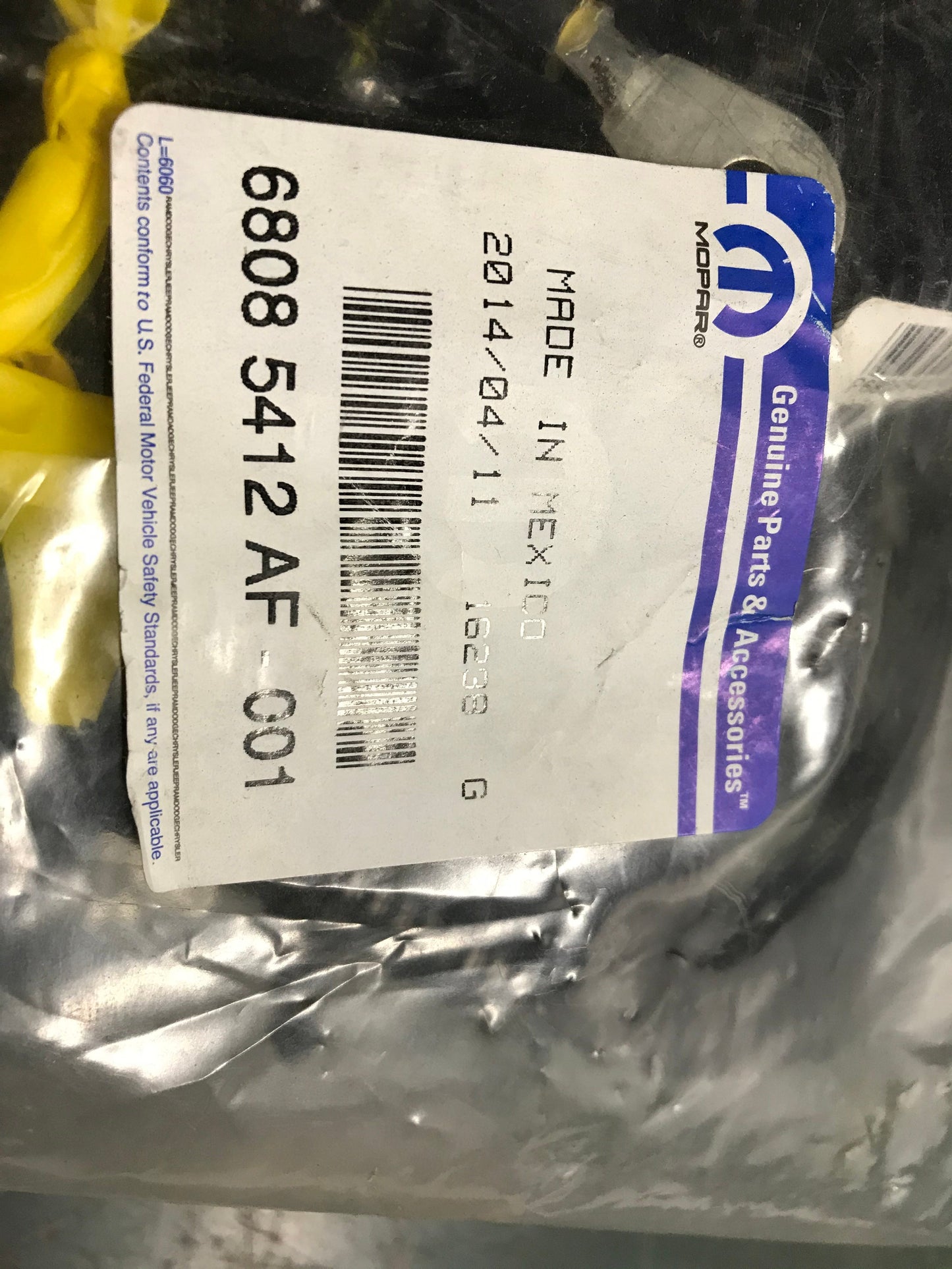 New Fits Chrysler Wiring-Transmission - Part # 68085412AF