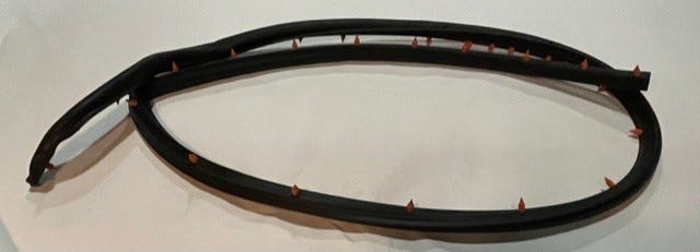 New Fits Chrysler Weatherstrip-Front Door - Part # 68096402AA