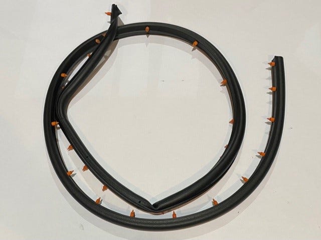 New Fits Chrysler Weatherstrip-Front Door - Part # 68096402AB