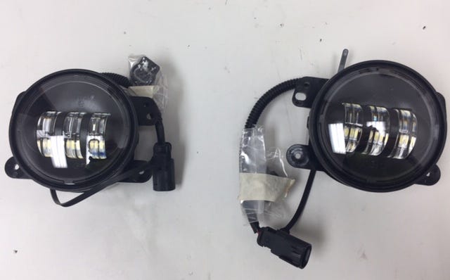New 2016-2017 Fits Chrysler Wrangler Led Fog Lamp - Part # 68289695AA