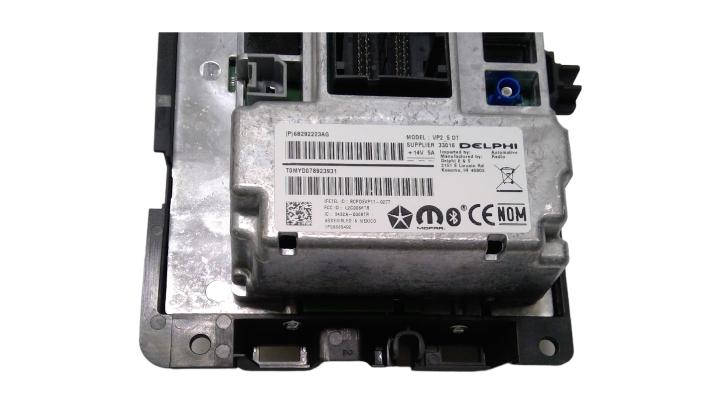 New Fits Chrysler Radio-Multi Media - Part # 68292223AG