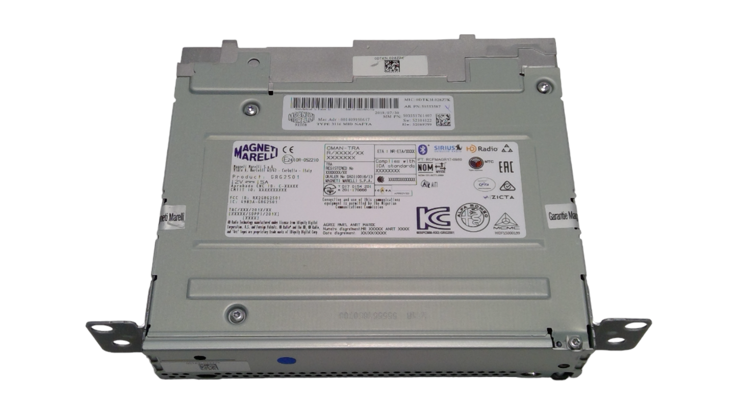New Fits Chrysler Multi Media Radio - Part # 68390352AA