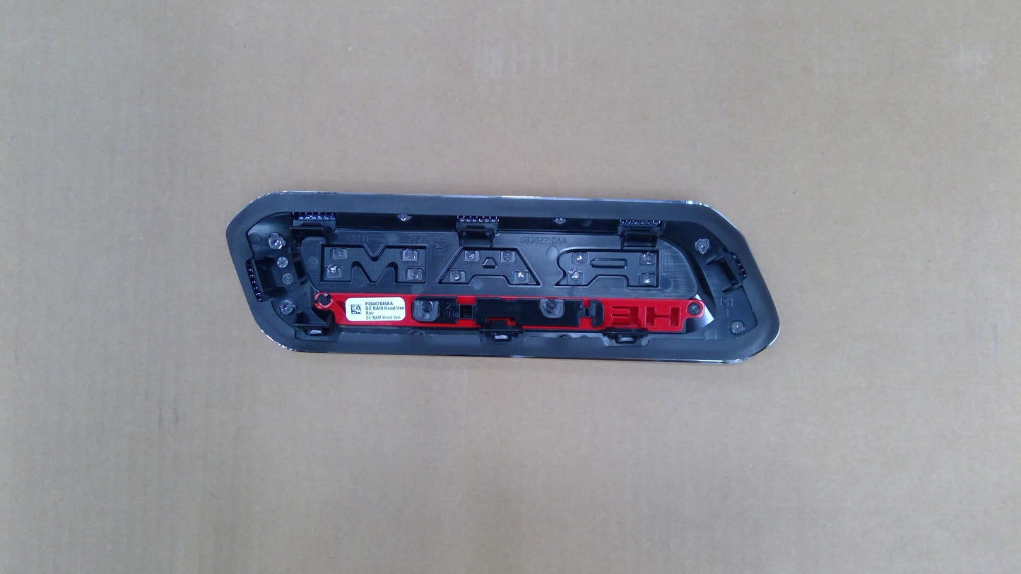 New Fits Chrysler Nameplate-Hood - Part # 68407846AA