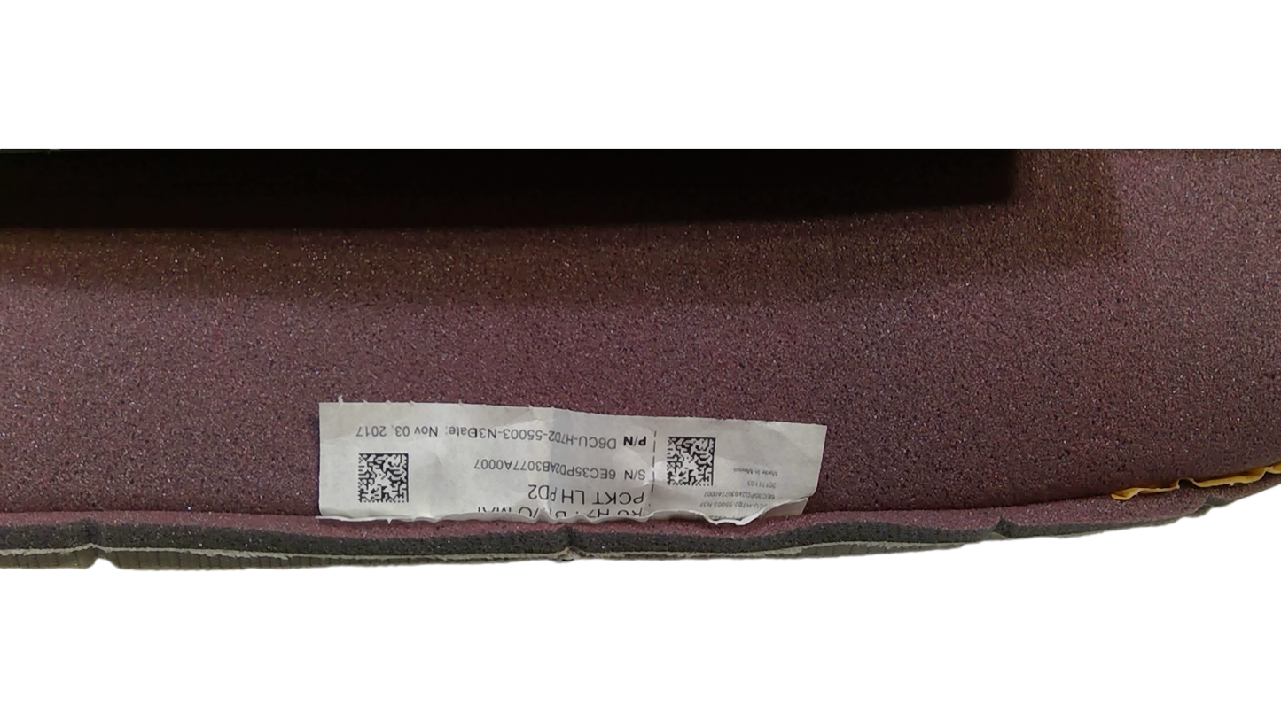 New 2017 Fits Chrysler Pacifica Cover-Front Seat Back - Part # 6EC35PD2AB