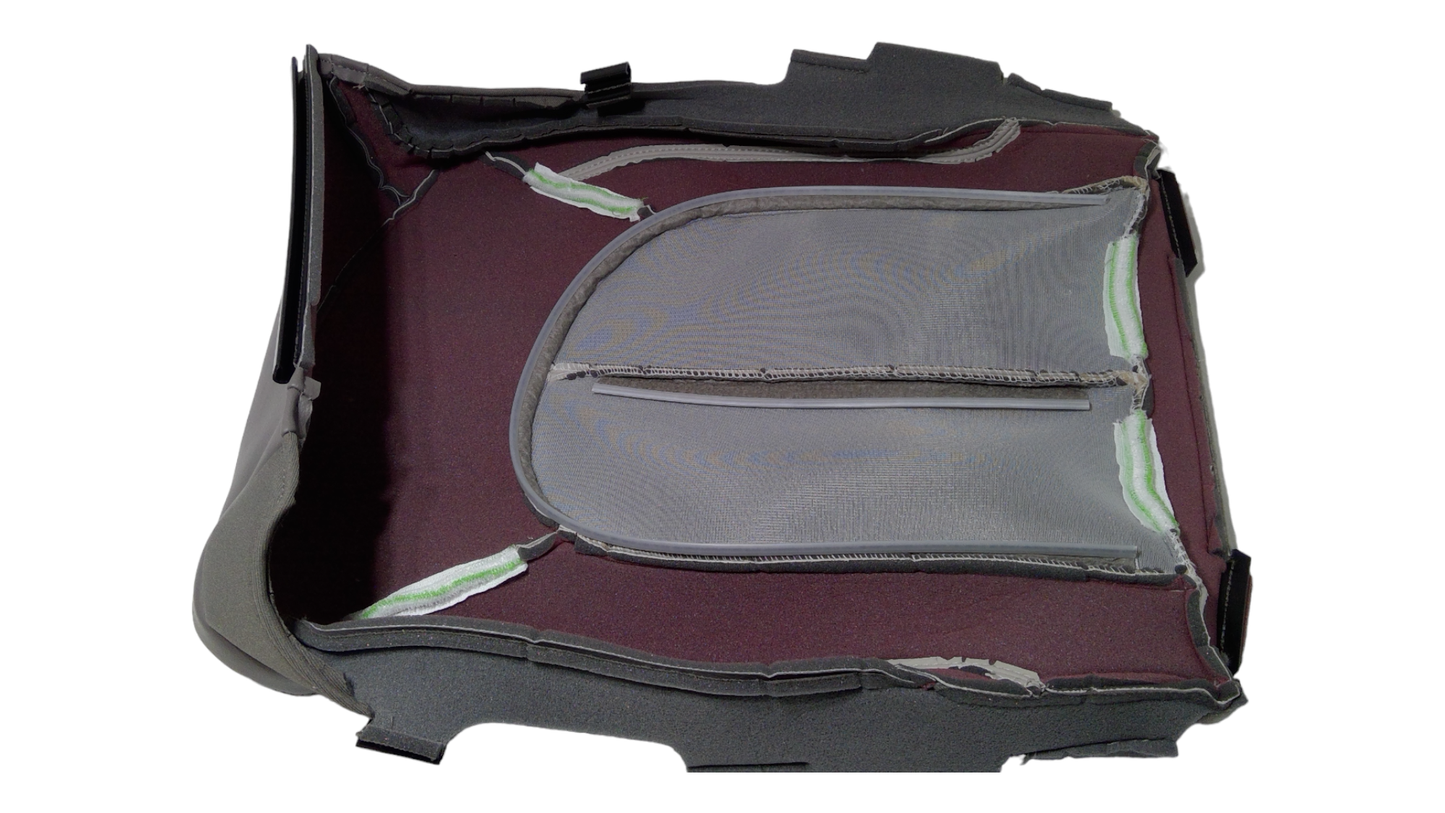 New 2017 Fits Chrysler Pacifica Cover-Rear Quad Seat Cushion - Part # 6EC68PL5AC