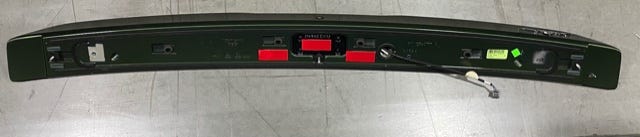 New Fits Chrysler Spoiler-Rear - Part # 6MD09RFQAA