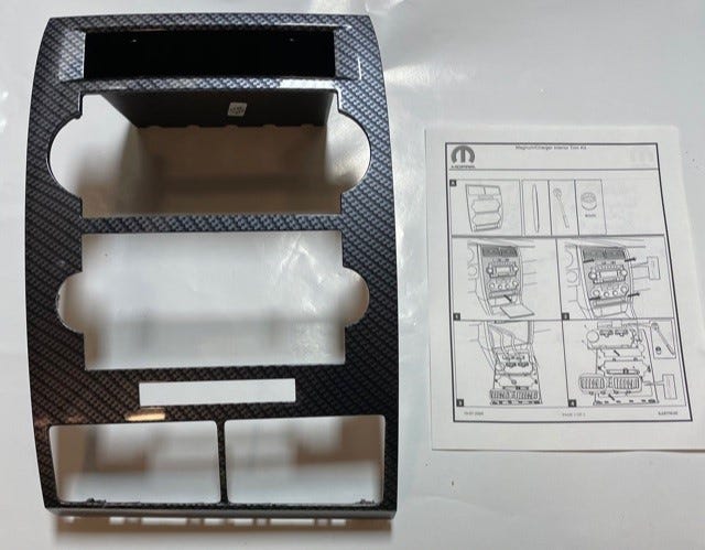 New Fits Chrysler Radio Bezel Kit - Part # 82209900AB