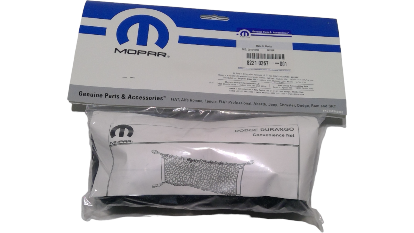New Fits Chrysler Cargo Net Kit - Part # 82210267
