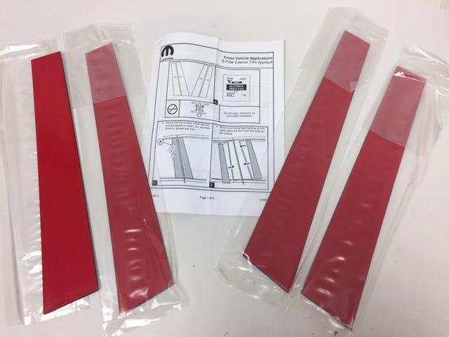 New Fits Chrysler Door Applique Kit - Part # 82212311