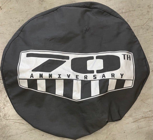 New Fits Chrysler Tire Spare Cover Kit. - Part # 82212600