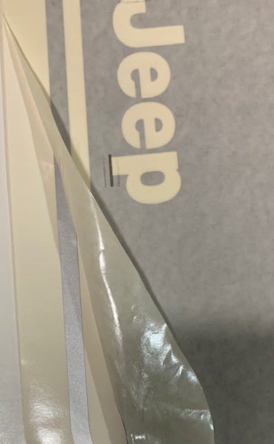 New Fits Chrysler Hood Decal Kit - Part # 82213199