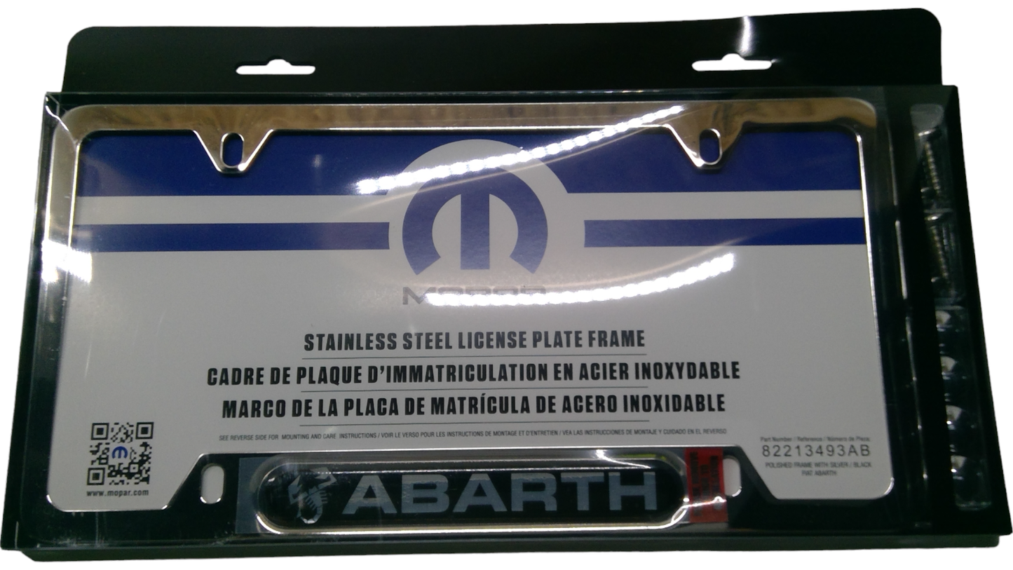 New Fits Chrysler Plate Kit - Part # 82213493AB