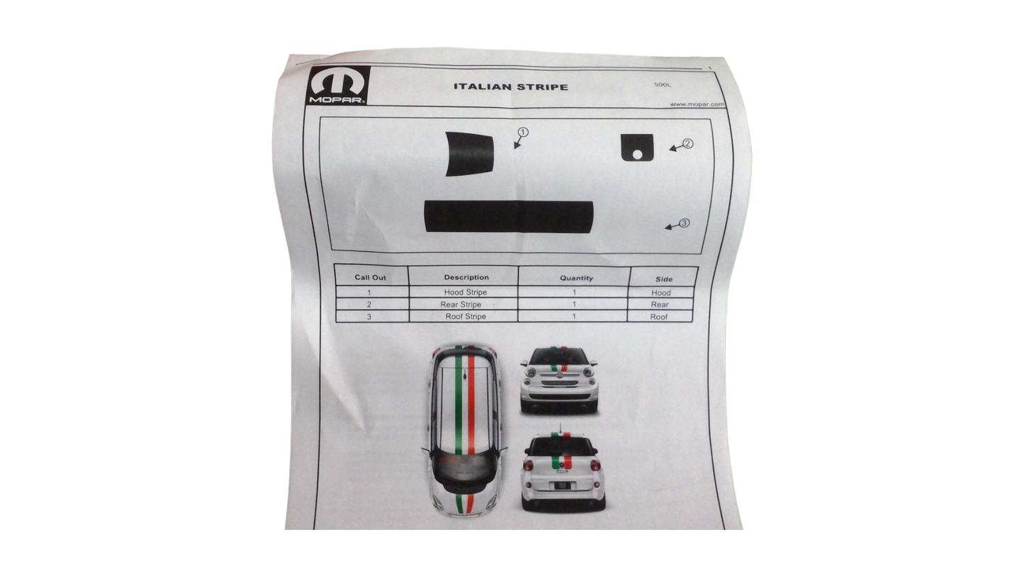 New Fits Chrysler Decal Kit-Body - Part # 82214389
