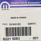 New Fits Chrysler Air Dam Fascia Kit - Part # 82215083