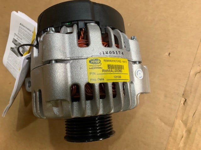 New Fits Chrysler Alternato-Engine - Part # RMMAL00060