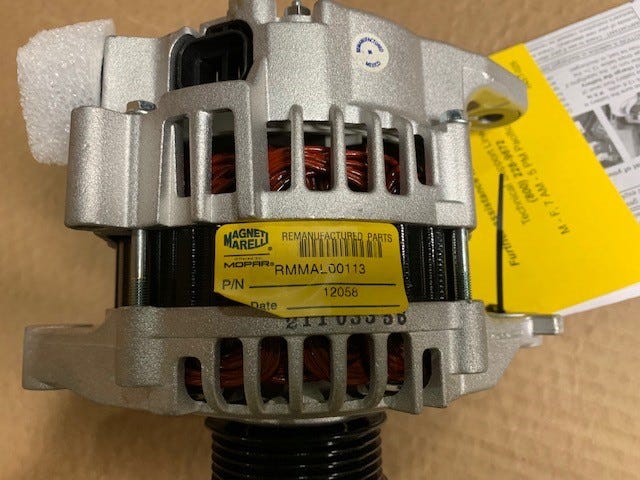 New Fits Chrysler Alternato-Engine - Part # RMMAL00113