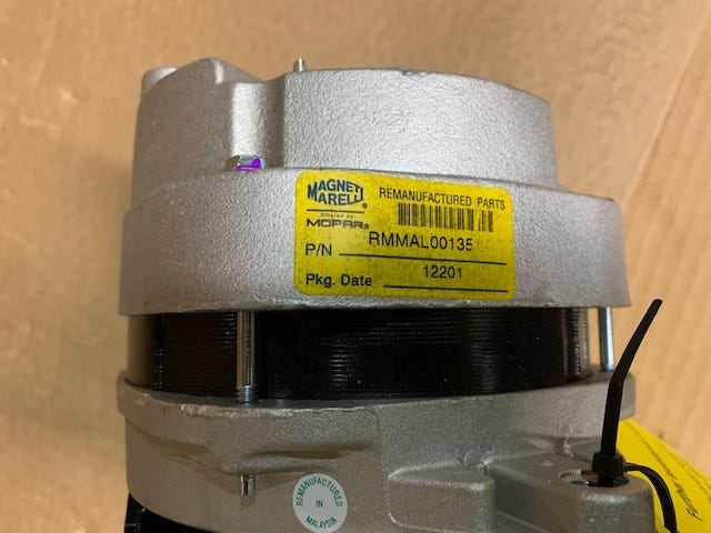 New Fits Chrysler Alternato-Engine - Part # RMMAL00135