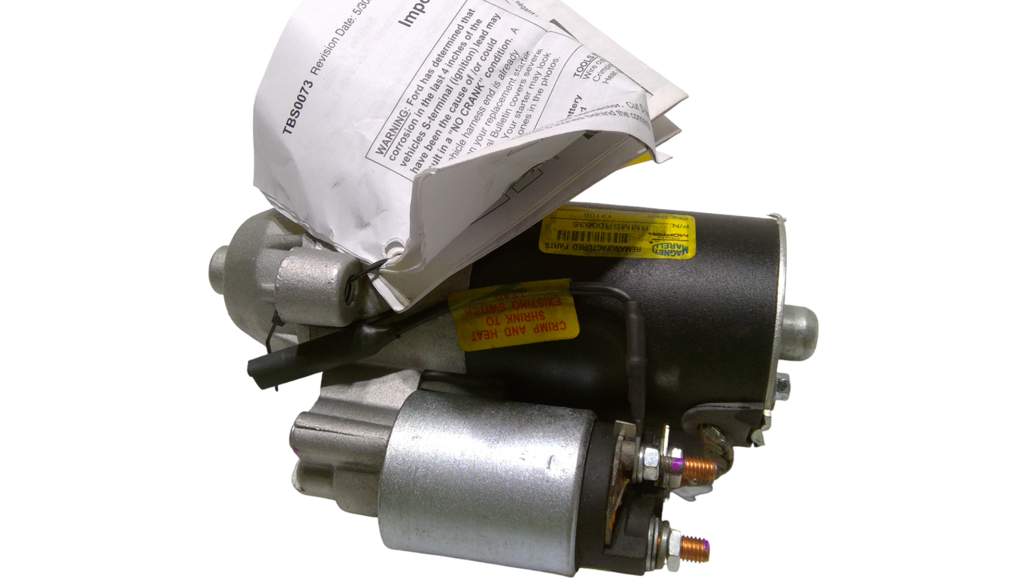 New Fits Chrysler Starter-Engine - Part # RMMSR00035