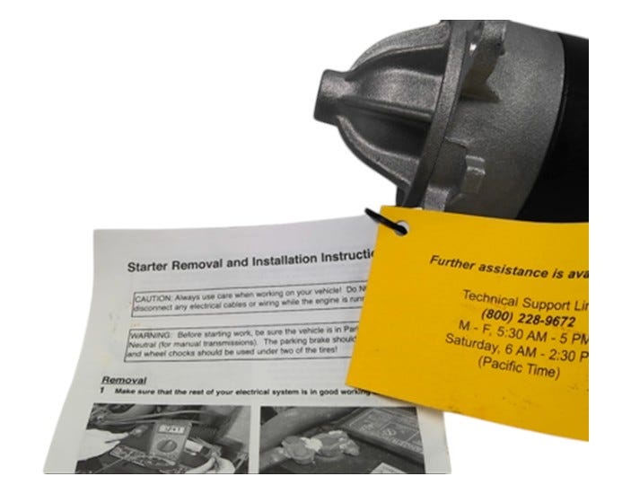 New Fits Chrysler Starter-Engine - Part # RMMSR00122