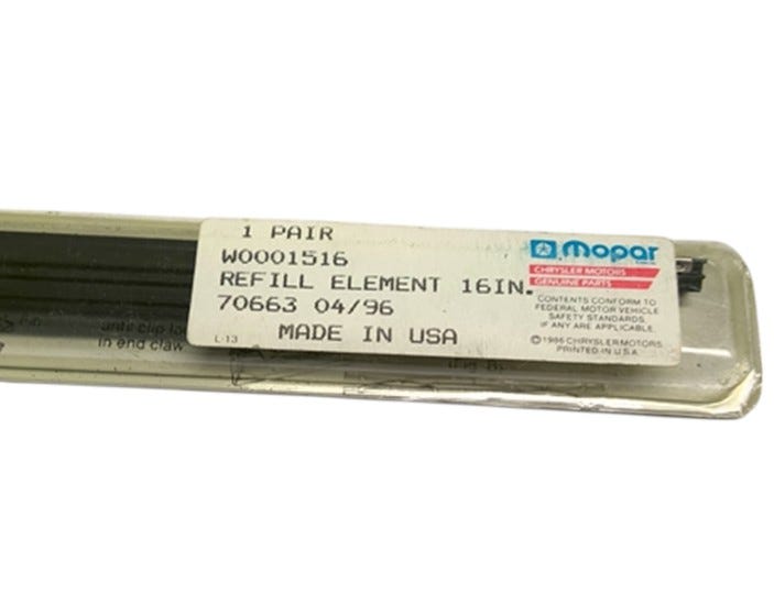 New Fits Chrysler Blds - 16" Refill - Part # W0001516