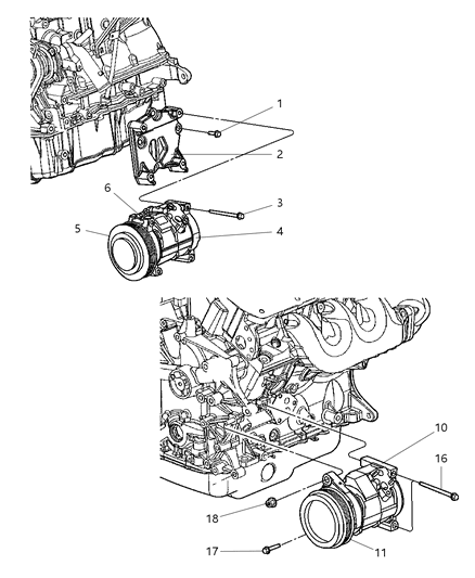 Pulley Hub Kit A/C Compressor