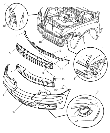 Crossmember Radiator Support, Lower