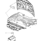 Label A/C Spec, Belt Rtg. & Fan Caution