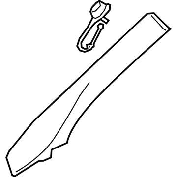 Windshield Pillar Trim