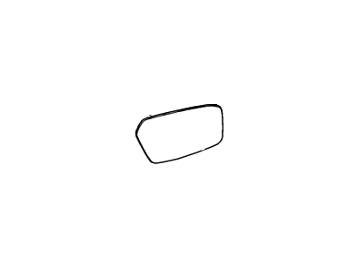 Glass Assy - Rear View Outer Mirror