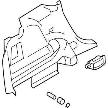 Trim Assy - Quarter
