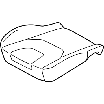 Cover And Pad - Front Seat Cushion