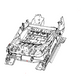 Motor Power Seat Recliner Motor