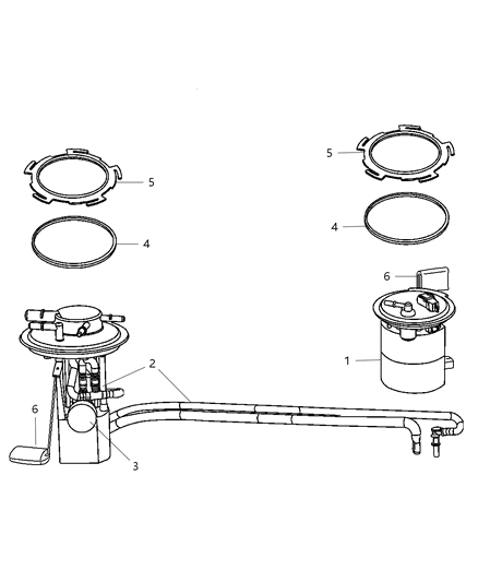 Nut Fuel Pump Module