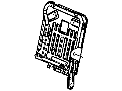 Frame, Seat Back Cushion