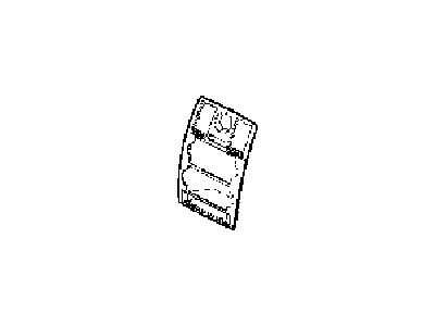 Bezel Instrument Panel Center Use With [Rec]