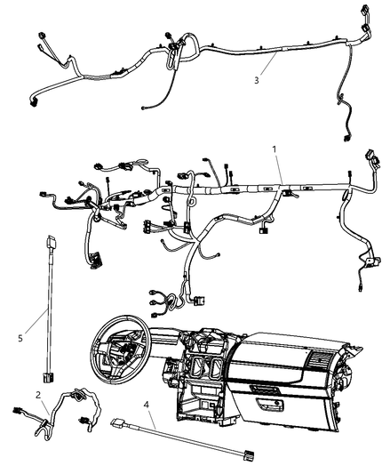 Wiring Jumper Instrument Panel