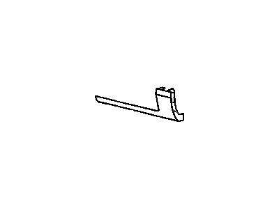 Mopar - 1996 2000 Fits Chrysler Grand Caravan, Town & Country Molding Rear Sill # - Part # PJ94SS5