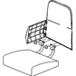 Cover Rear Seat Cushion Left