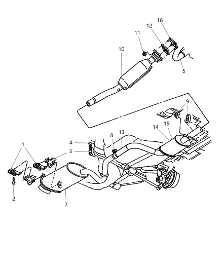 Gasket Crossover Pipe
