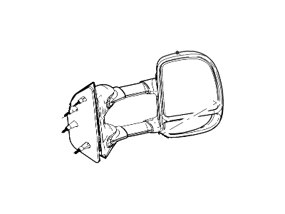 Mirror Assy - Rear View Outer